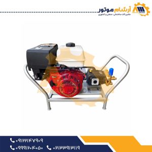کارواش بنزینی ۲۰۰ بار برتولینی با موتور ۱۸ اسب استارتی