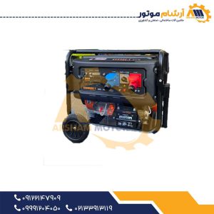 موتور برق ۶.۵ کیلووات دو استارته استارتی و هندلی